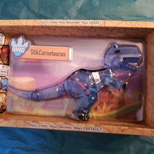 2/20$ Stikbot mega dino carnotaurus  blue